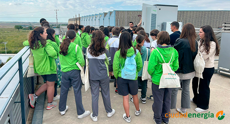 El Colegio Brotmadrid – Fundación Aprender visita Ciudadenergía dentro de su proyecto sobre energías renovables y sostenibilidad