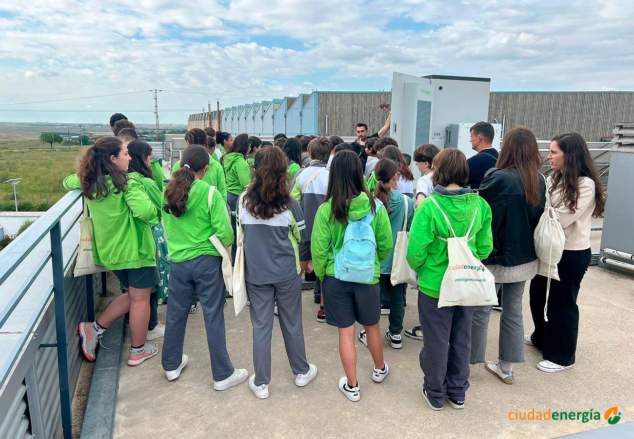 El Colegio Brotmadrid – Fundación Aprender visita Ciudadenergía dentro de su proyecto sobre energías renovables y sostenibilidad