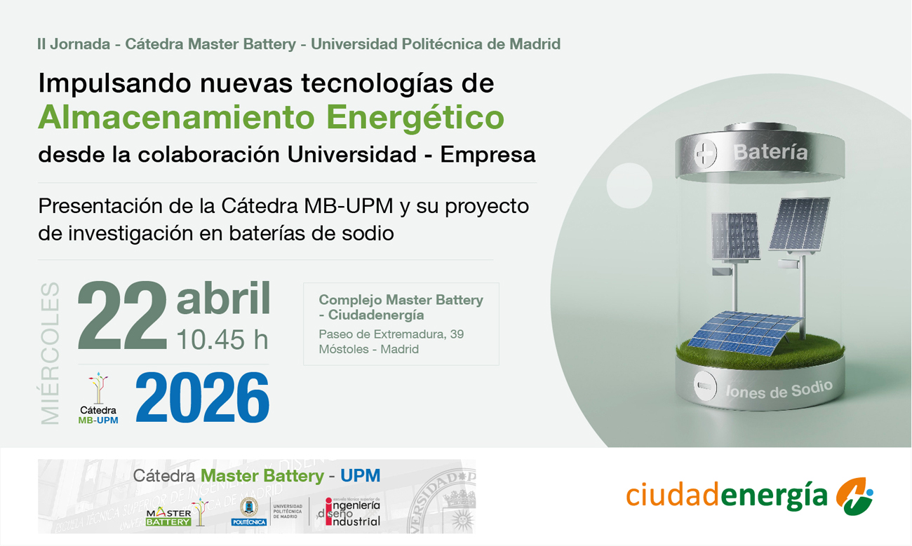 Impulsando nuevas tecnologías de Almacenamiento Energético desde la colaboración Universidad - Empresa