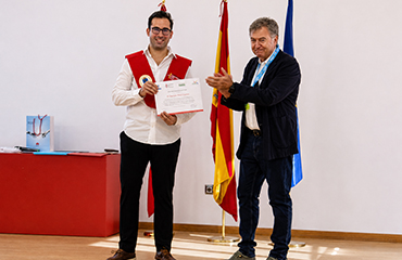 Enrique Pérez Correa, Premio Master Battery al mejor TFM del Máster ERMA-UPM por su trabajo sobre hibridación eólica-fotovoltaica con baterías