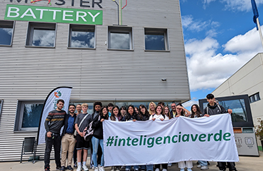 El alumnado del IES Pedro Duque de Leganés y de la Oberschule Westercelle de Celle (Alemania) visitan Ciudadenergía