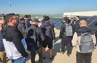 Cubierta Solar edificio corporativo Master Battery