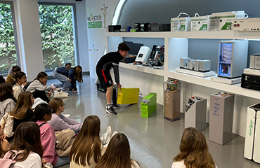 Jornada educativa del CEIP Hans Christian Andersen en Ciudadenergía