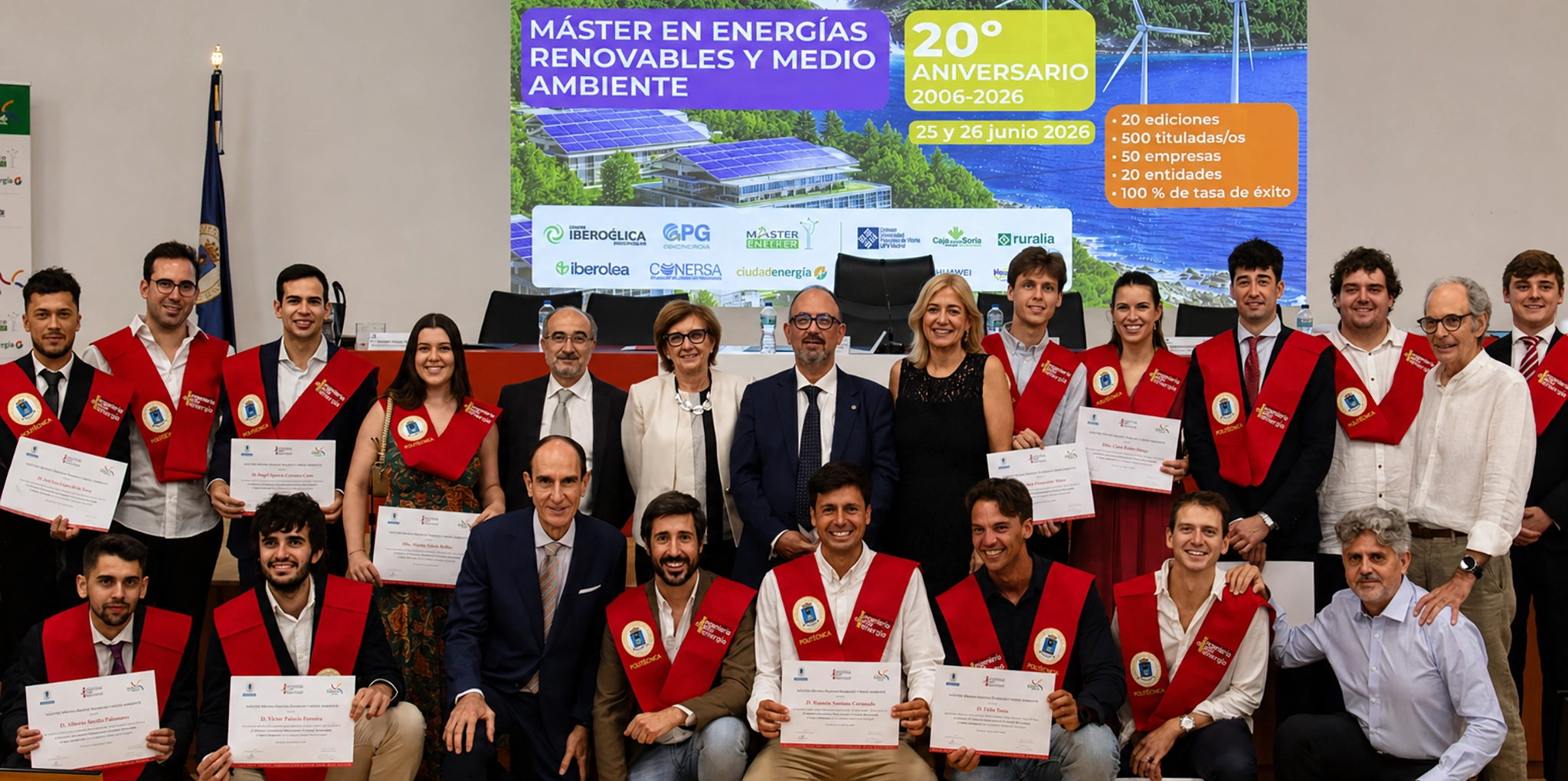 20.º aniversario del Máster ERMA-UPM